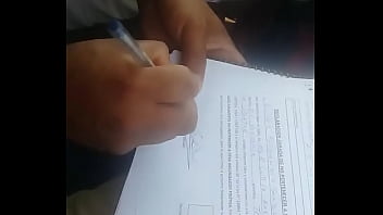 Mi gane y hice baciar a puta