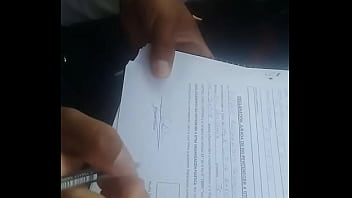 Mi gane y hice baciar a puta