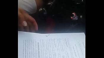 Mi gane y hice baciar a puta