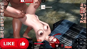 Red head loves on lucky pool boy