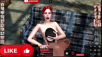 Red head loves on lucky pool boy