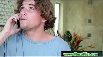 Pretty busty babe slippery sex 13