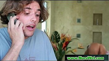 Pretty busty babe slippery sex 13