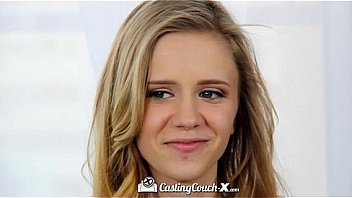 Amateur rachel james gets pussy fucked on the couch castingcouch x
