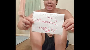 Sunbeam007 selfie intro solo verification