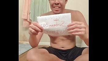 Sunbeam007 selfie intro solo verification