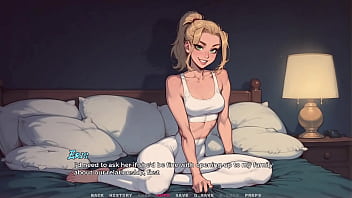 My new girlfriend #06 blonde step sister loves to show me her massive ass