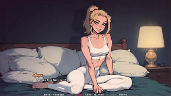 My new girlfriend #06 blonde step sister loves to show me her massive ass