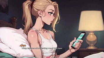 My new girlfriend #06 blonde step sister loves to show me her massive ass