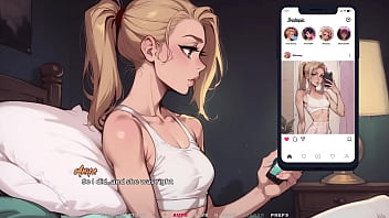 My new girlfriend #06 blonde step sister loves to show me her massive ass