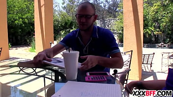 Slutty study group gets dicked