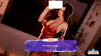 Ep2 diana masturbated his cock grand tits adventure gameplay