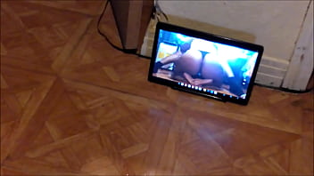 Thick big booty tatted girl made a big dick cum twice and gets a big facial