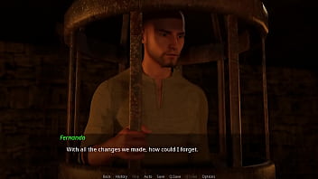 The lust city #54 18yo redhead and blonde shares my big white cock