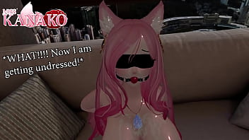 I get gagged and blindfolded while you cum all over my catgirl body