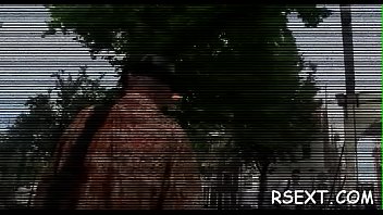 Large titted floozy takes the bone