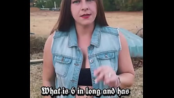 What is 6 inches long and has two nuts at the end of it #explore #comedy #fyp