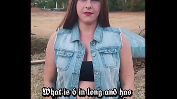 What is 6 inches long and has two nuts at the end of it #explore #comedy #fyp