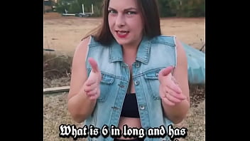 What is 6 inches long and has two nuts at the end of it #explore #comedy #fyp