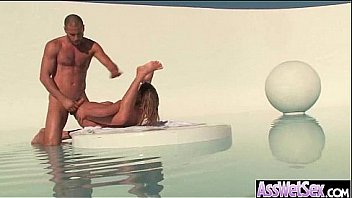 Big butt oiled girl get anal hardcore sex movie 23