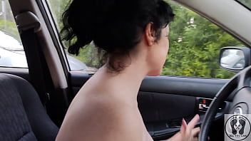 Frustrated woman car problems dal pump fetish