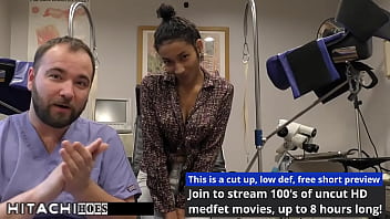 Human guinea pig gets mandatory hitachi orgasms from nurse miss mars