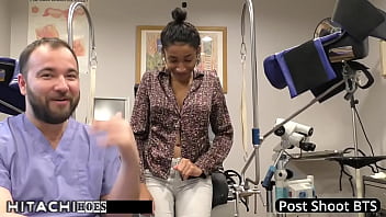 Human guinea pig gets mandatory hitachi orgasms from nurse miss mars