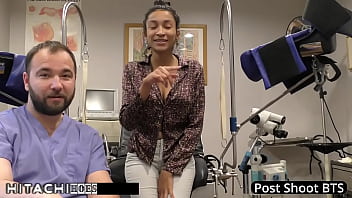 Human guinea pig gets mandatory hitachi orgasms from nurse miss mars