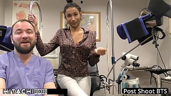 Human guinea pig gets mandatory hitachi orgasms from nurse miss mars