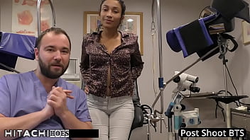 Human guinea pig gets mandatory hitachi orgasms from nurse miss mars