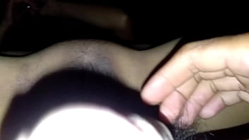 Green eyed chick sucking hard