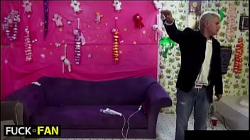 Curvy redhead siri kisses megan as tory gags on dan’s dick