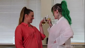 Alexxa vice and nurse tilly puke and piss with tony rope bgg