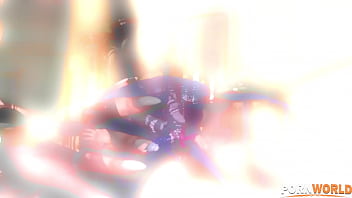 Simply super sexy two busty lesbians' nipple in pussy insertion