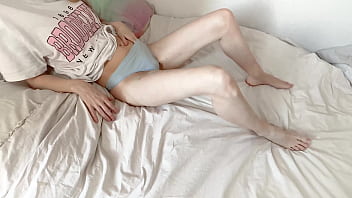 The beauty loved cards and managed to lose bet to be fucked by camp friends again