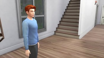 Sims 4 neighbor fucks girl at home