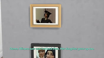 Sims 4 neighbor fucks girl at home