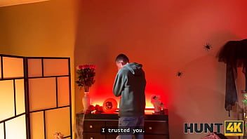 Hunt4k spirits told her to suck a big dick and be fucked roughly