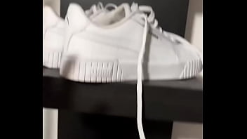 Happy st nicholas #leatherleggings #pedsocks #whiteandgreysock #feetfetish #teen