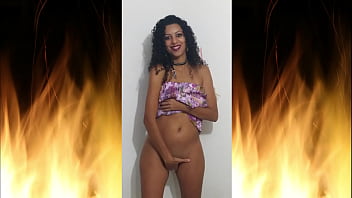 Beautiful woman teasing