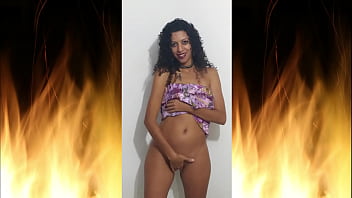 Beautiful woman teasing