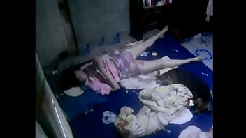 Behind the scenes of a beautiful woman masturbating