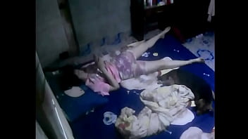 Behind the scenes of a beautiful woman masturbating