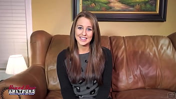 Busty mature redhead autum squirts on the couch and sucks a big cock