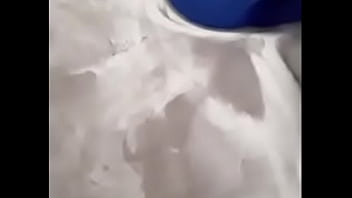 Sexy pantyhose and blue high heels