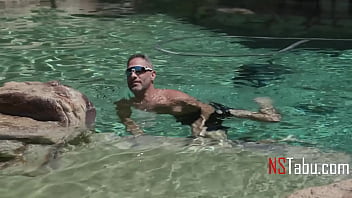 Stepdad's seed down my blonde throat