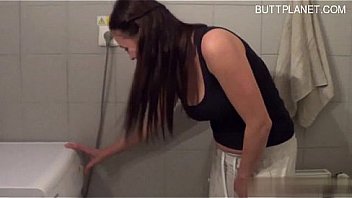 Sexy cowgirl analfuck