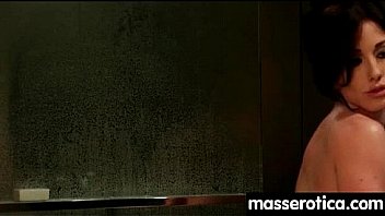 Sensual lesbian massage leads to orgasm 14