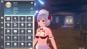 Hexi wang or 王何惜 genshin impact modder does lewds porno mods kinda this one is of noelle in an lewd maid outfit