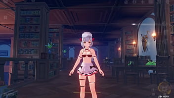 Hexi wang or 王何惜 genshin impact modder does lewds porno mods kinda this one is of noelle in an lewd maid outfit Hexi wang or 王何惜 genshin impact modder does lewds porno mods kinda this one is of noelle in an lewd maid outfit
